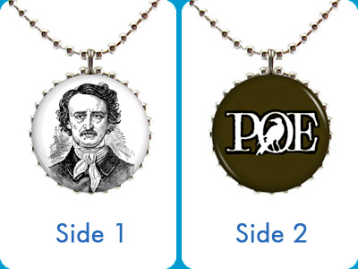Edgar Allen Poe Necklace